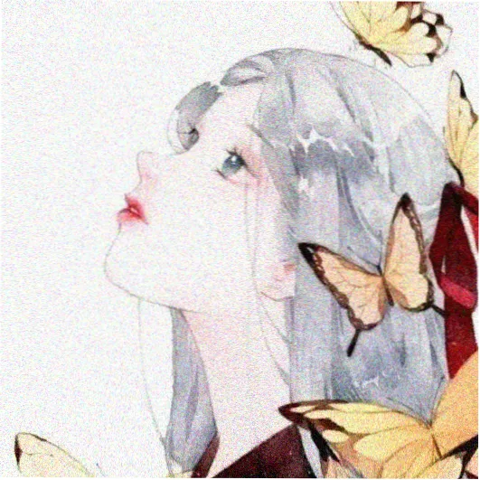 无翼漫画角色白鸦头像